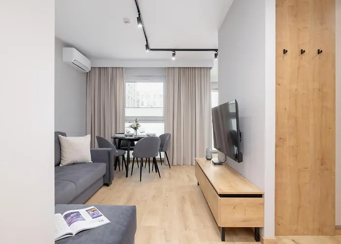 Lema 19 Uniqe In With Garden Air Conditioning Parking Near Tauron Arena By Renters Prestige Apartament *