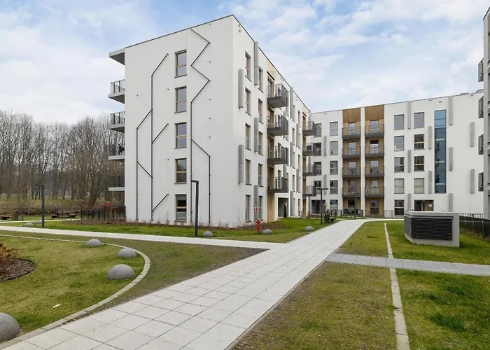 Lema 19 Uniqe In With Garden Air Conditioning Parking Near Tauron Arena By Renters Prestige Apartament *